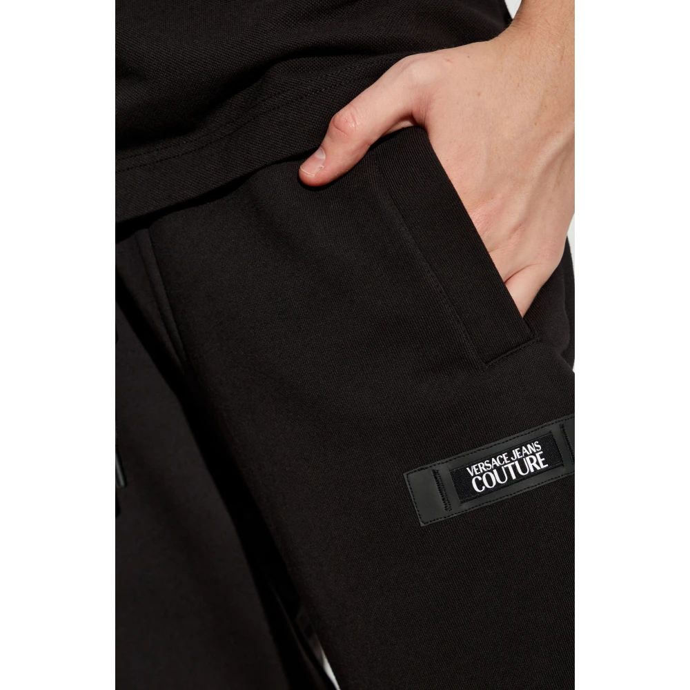 Versace Jeans Couture Sweatpants Black Heren