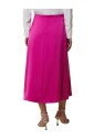 jupe-en-satin-a-volants-fuchsia
