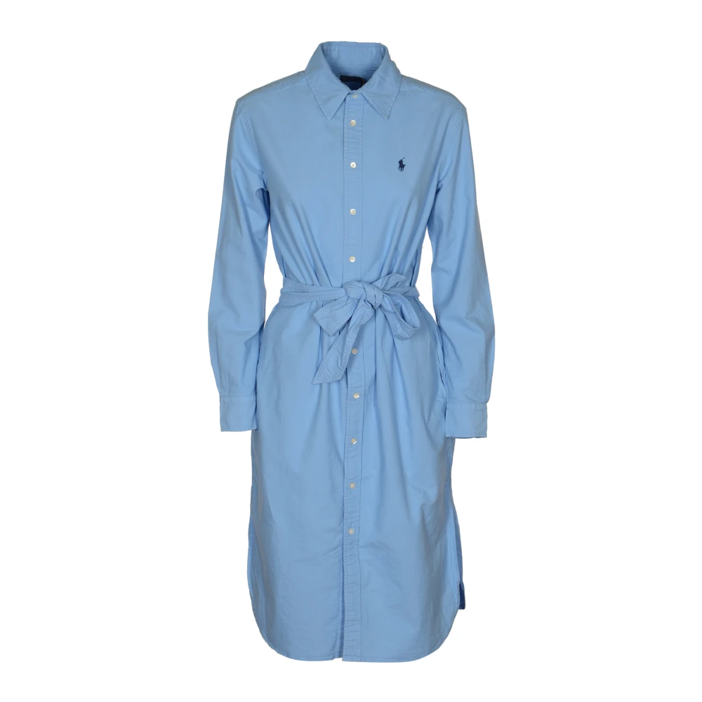 Ralph Lauren Shirt Dresses Blue Dames