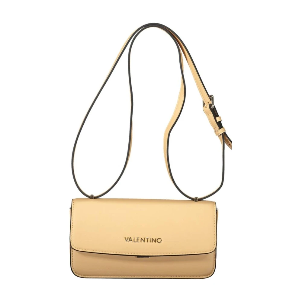 Valentino , Shoulder Bags, Female, Beige, One Size, Adjustable Shoulder Strap Handbag With External And Internal Pockets - Image 1