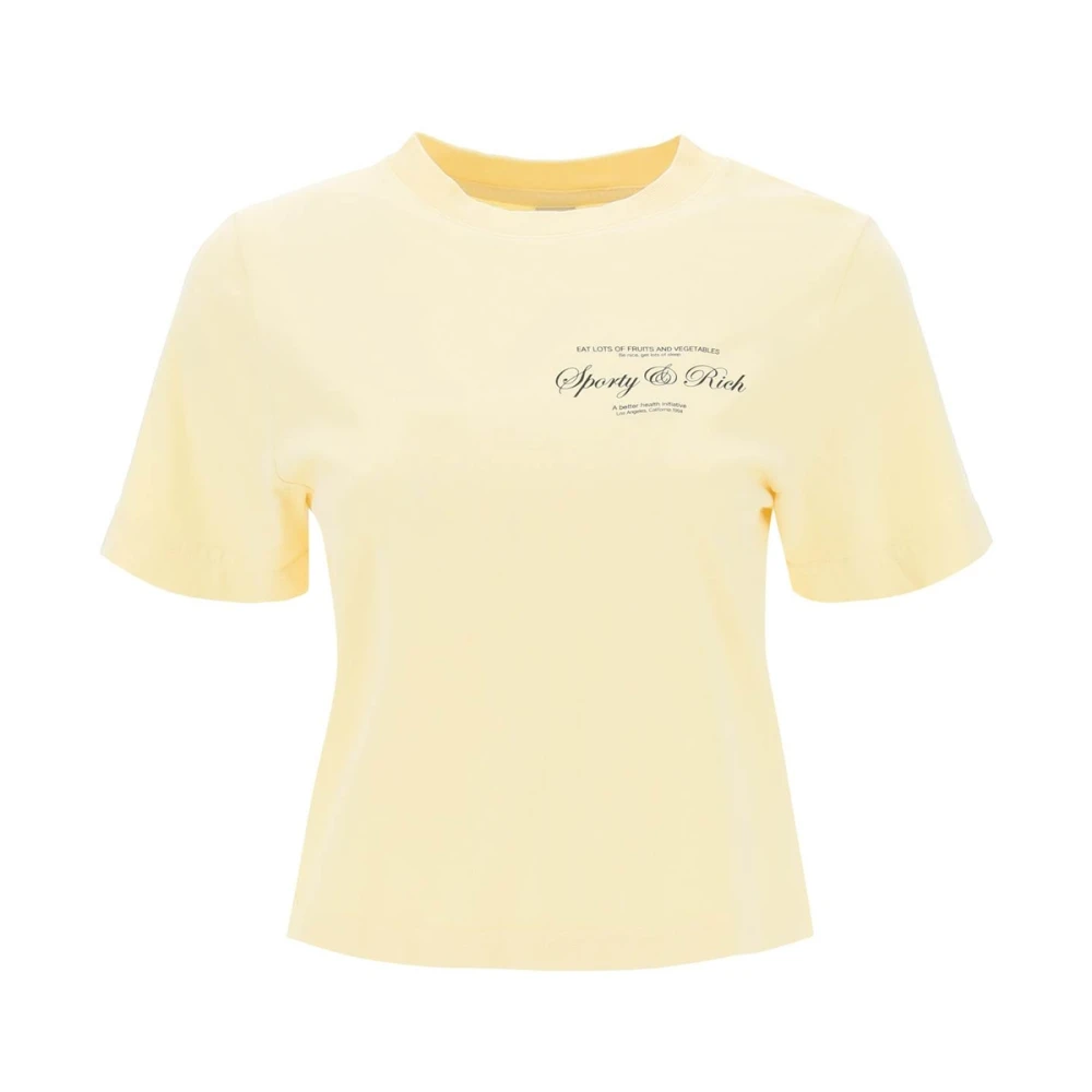 Sporty & Rich Sweatshirts Yellow Dames