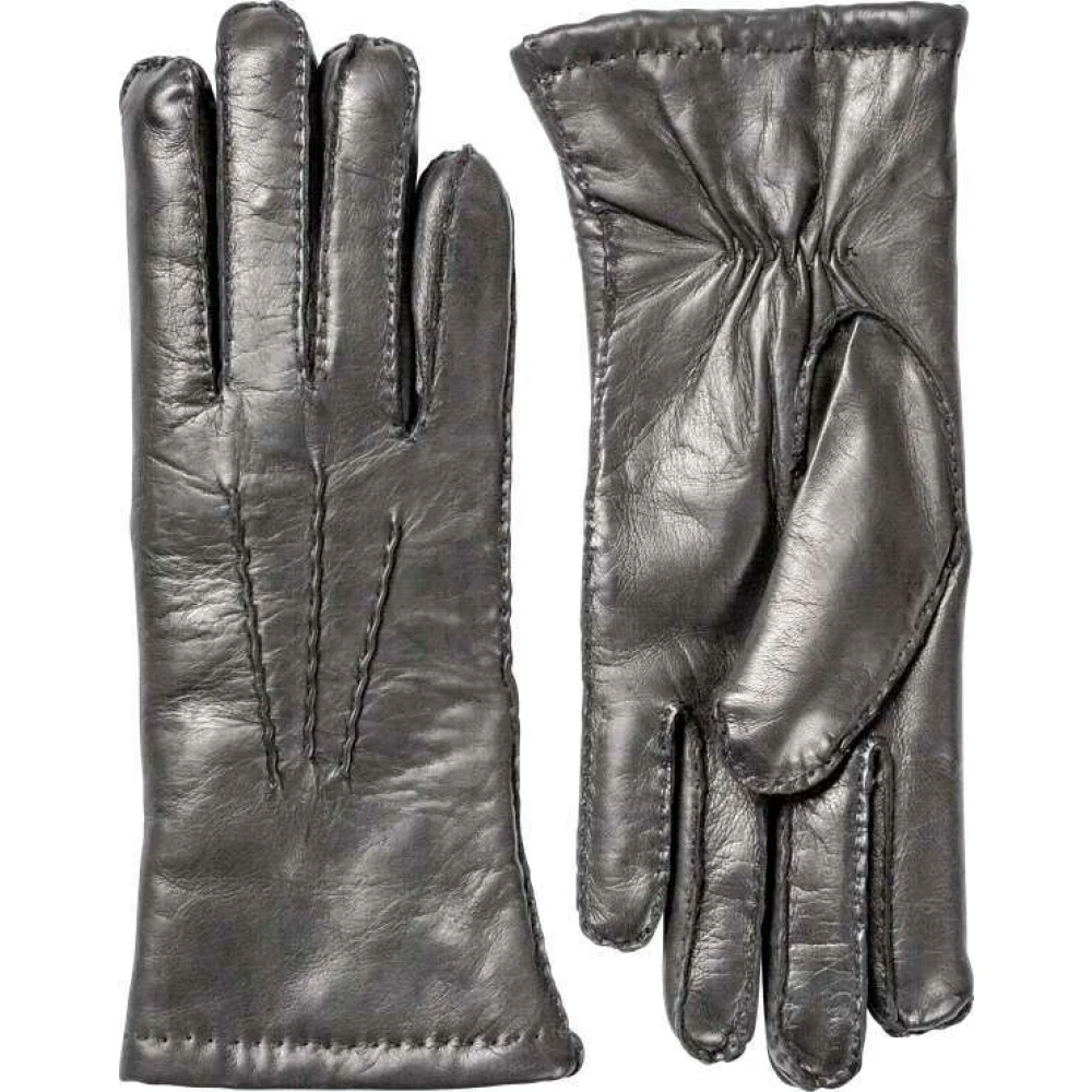 Hestra Varm, klassisk handske LammpÃ¤ls Black, Dam