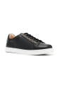 baskets-a-lacets-en-cuir-noir