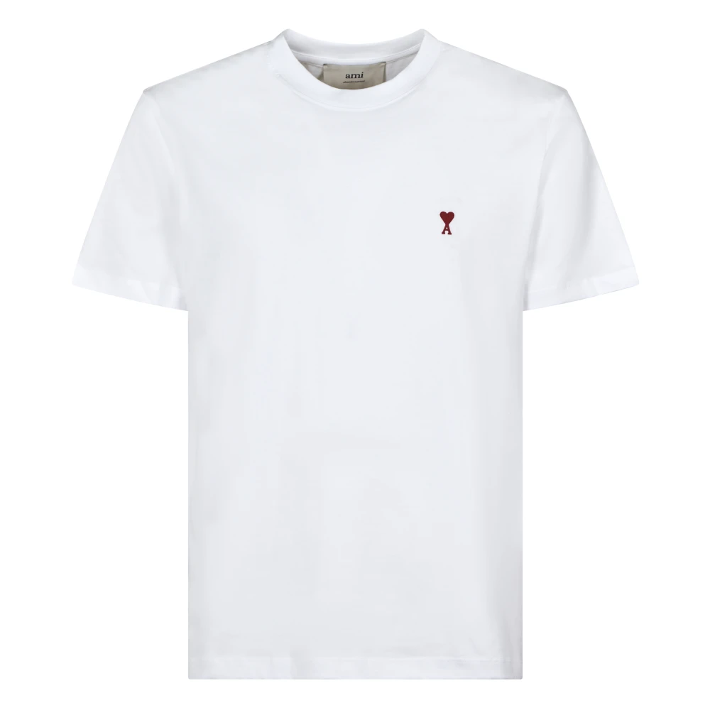 Ami Paris Uomo Bianco Top, Xl, New,