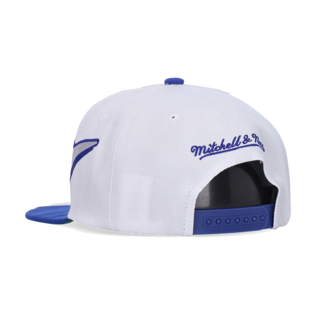 Mitchell & Ness Orlando Magic Snapback Pet Wit White Heren