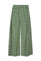 pantalon-large-en-coton-vert