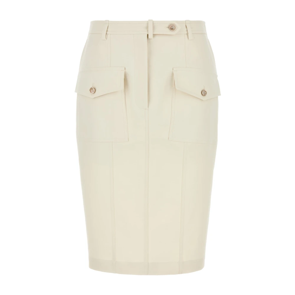 Tom Ford , Short Skirts, Female, White, S, Short Skirt