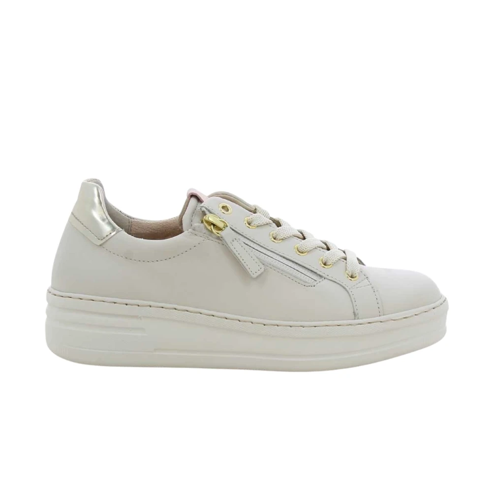 Gabor Ecru Damesschoenen 66.396 Dames Schoenen Beige