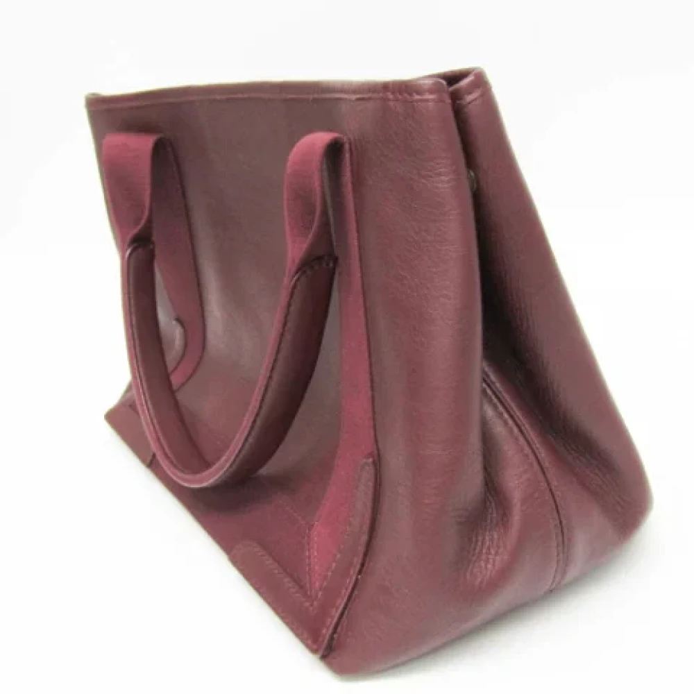 Balenciaga Vintage Pre-owned Leather balenciaga-bags Red Dames