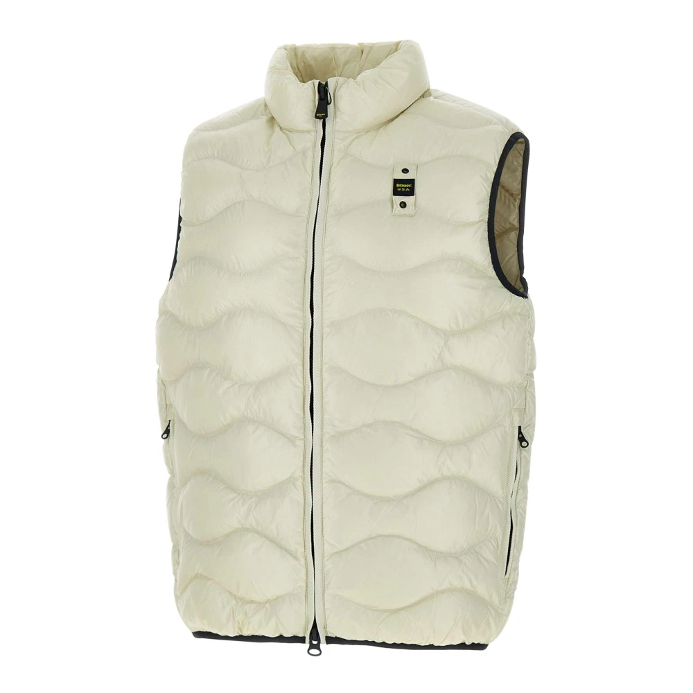 Blauer Witte Danny Vest Waterafstotend Nylon Beige Heren