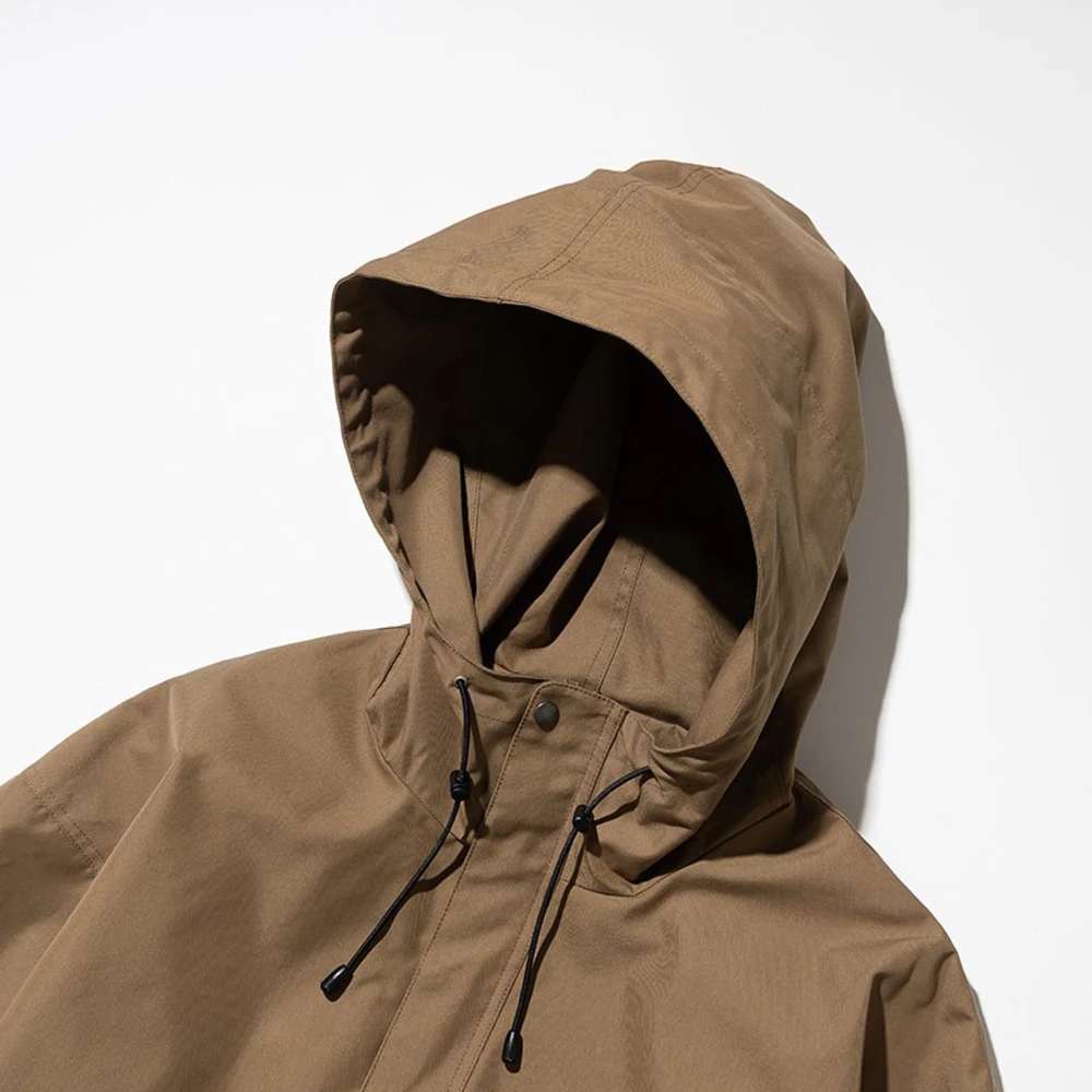 Uniform Bridge Bruine Smock Anorak Jas Beige Heren