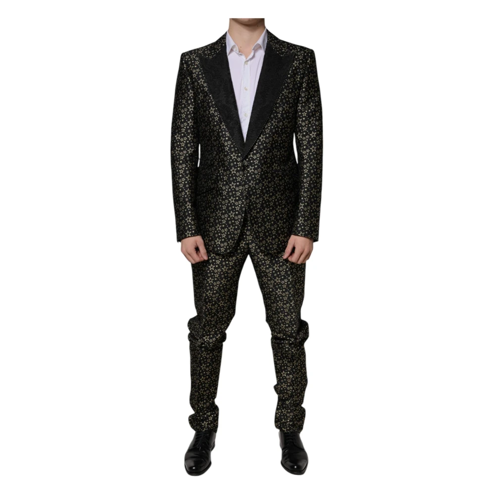 Dolce & Gabbana Sicilia 2 Piece Suit - Male - Single Breasted Suits - Multicolor - S - Suits