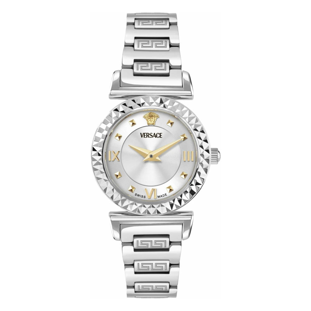 Versace Gray Watches, Female, One Size, Mini Vanity