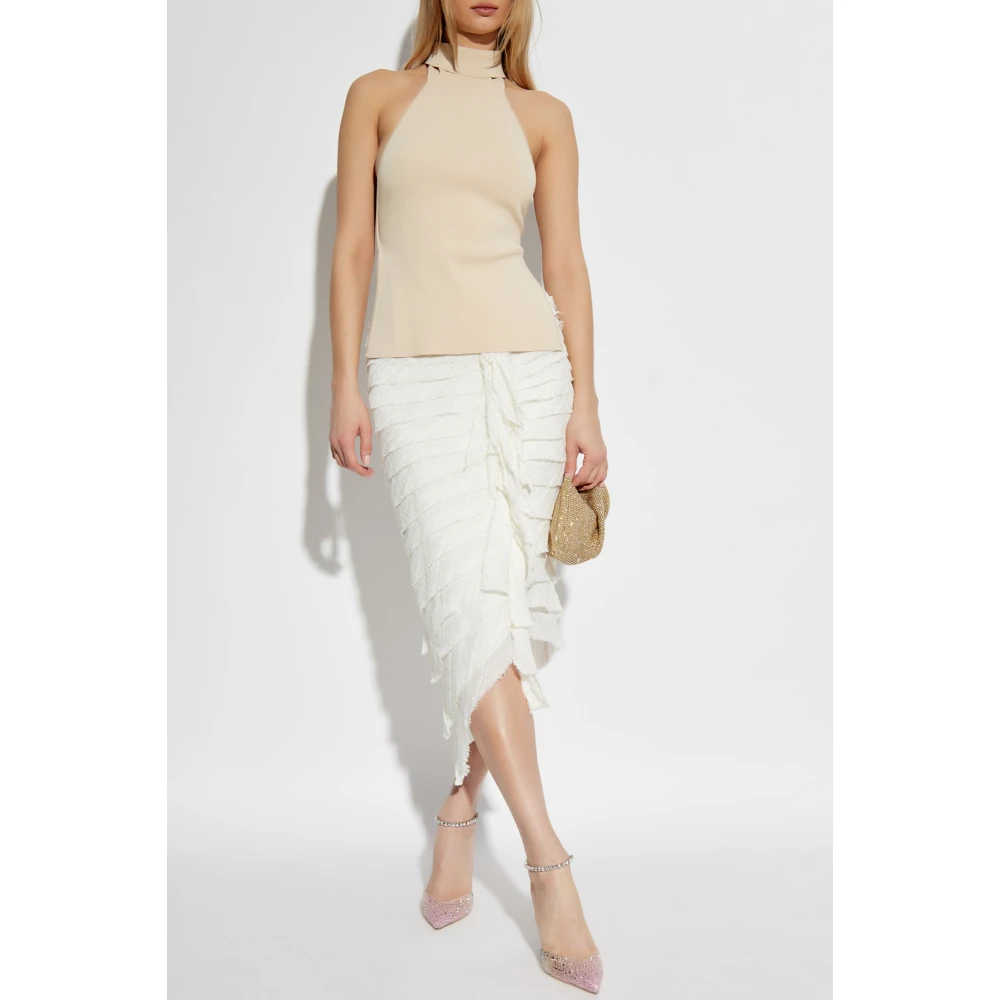 Cult Gaia Top Wake Beige Dames