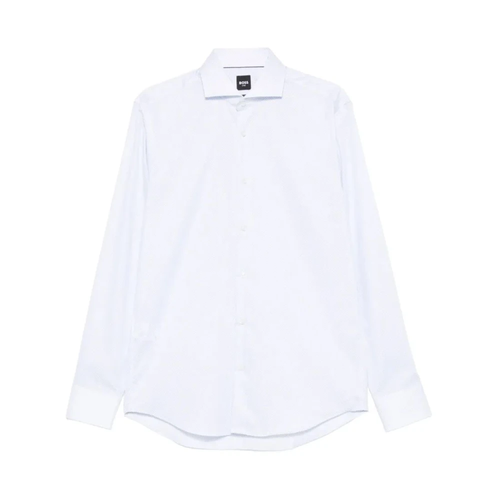 Hugo Men's Blue Cotton Shirt - Formal Shirts - 3XL - Shirts