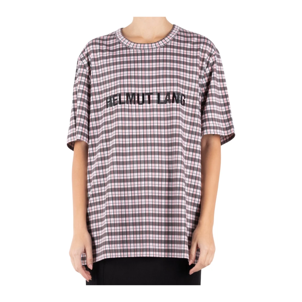 Helmut Lang Multicolor Katoenen T-shirt Multicolor Heren