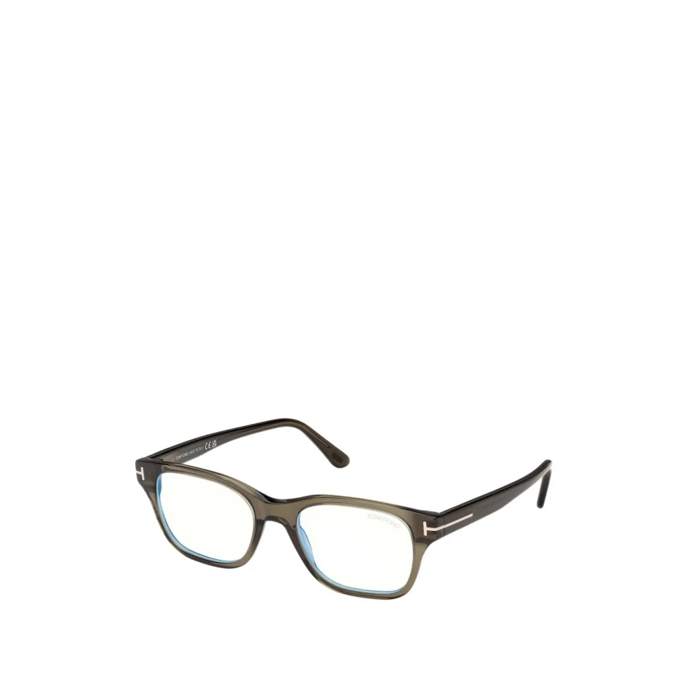 Tom Ford Men's Green Glasses, 52 Mm, Optical Frame