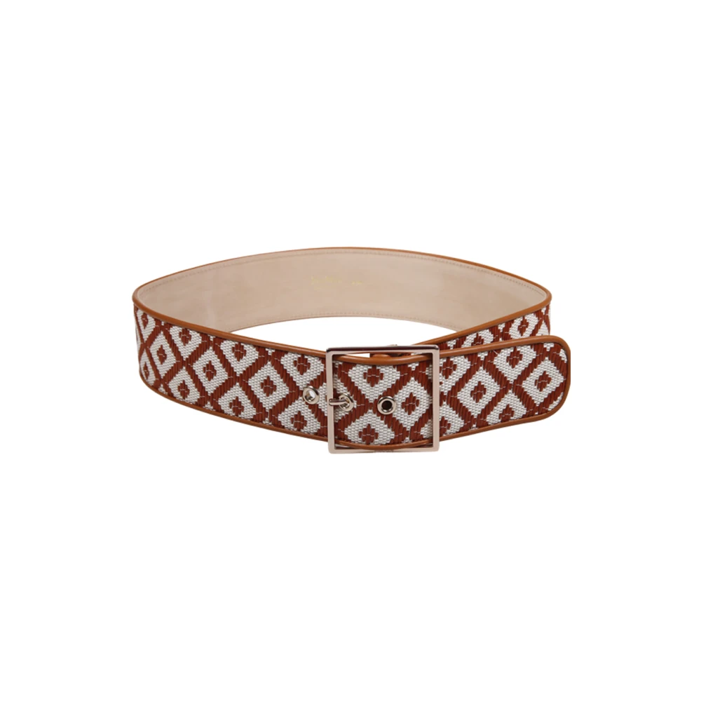 Max Mara Women's Brown Palato Belt - Belts - L - Accessories