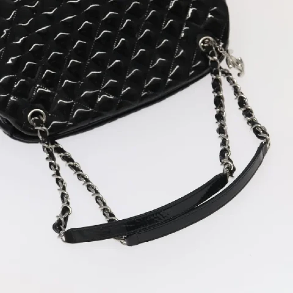 Chanel Vintage Pre-owned Canvas chanel-bags Black Dames