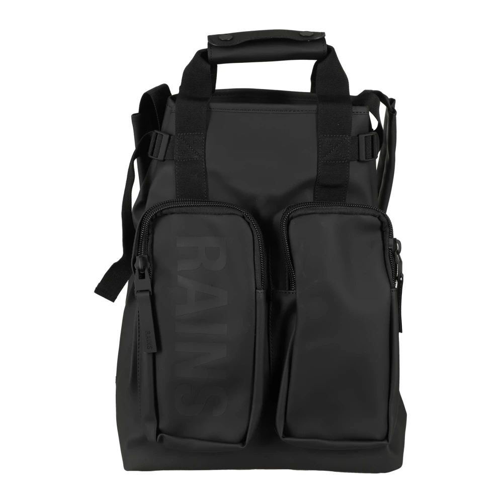 Rains Texel Tote Rugzak Black Heren