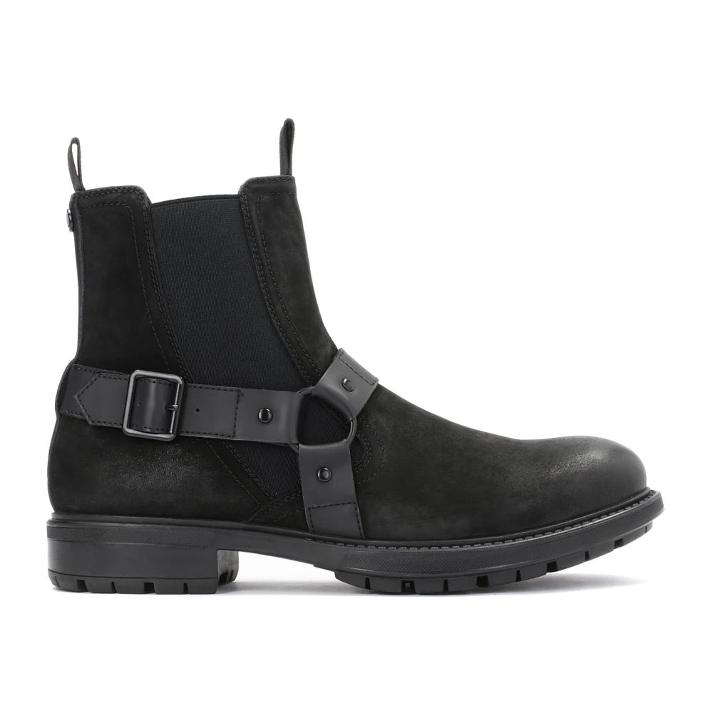 Kazar Herr Nubuck Chelsea boots med Thinsulate Black, Herr