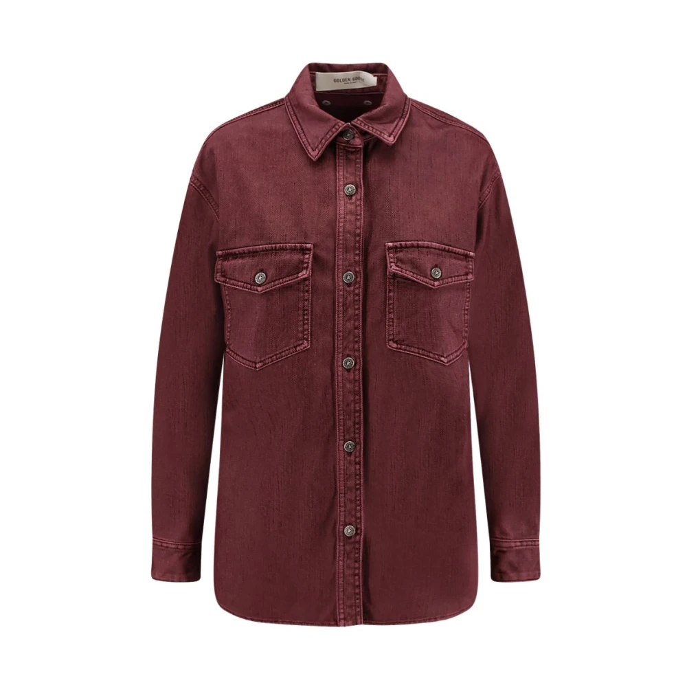 Golden Goose Women's Red Light Jackets, M, Overshirt