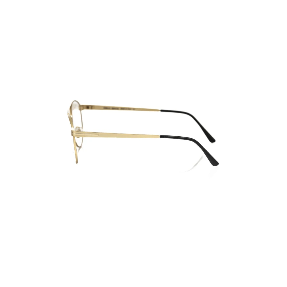 Frankie Morello Aviator Metalen Frame Bril Yellow Heren