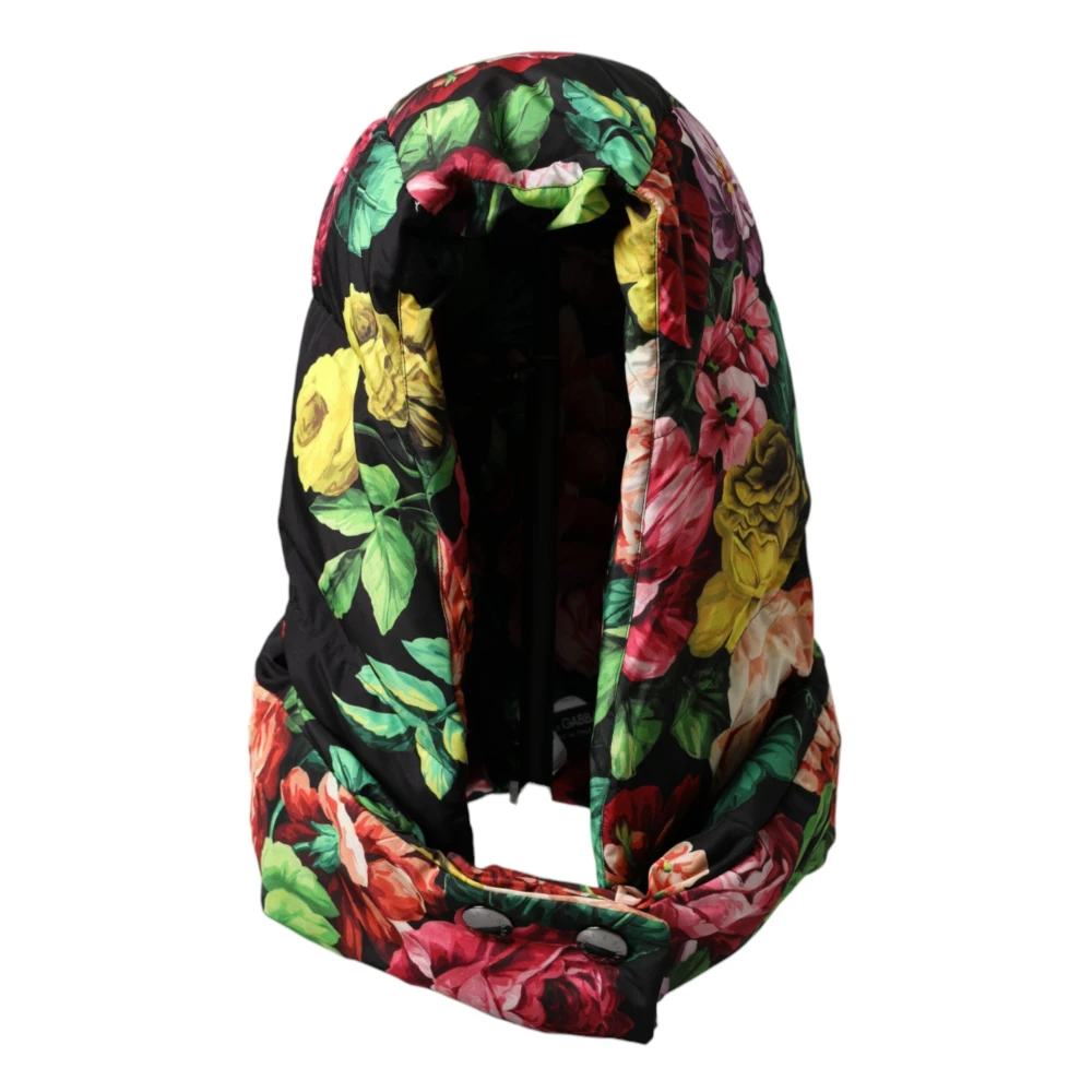 Dolce & Gabbana Bloemen hoofd wikkel hoed multicolor Dames