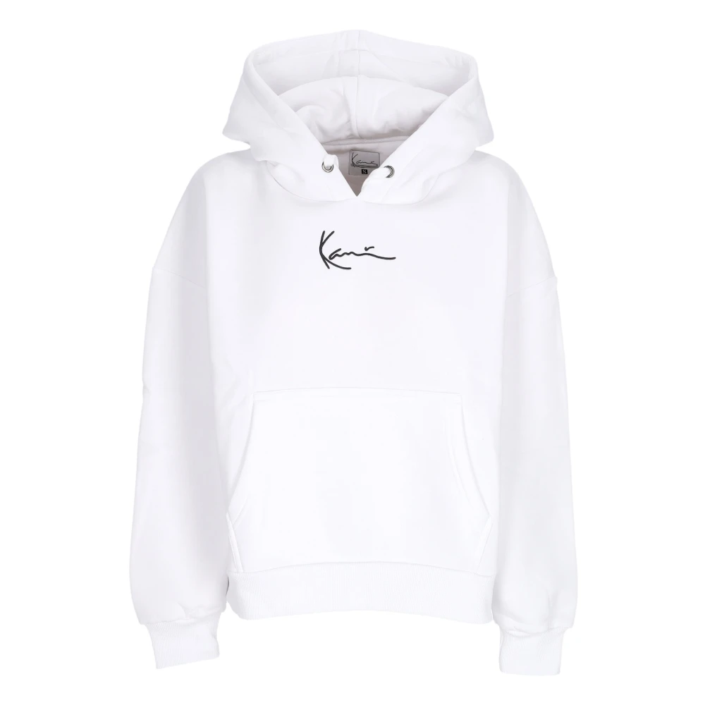 Karl Kani Dames Hoodie met Voorzak White Dames