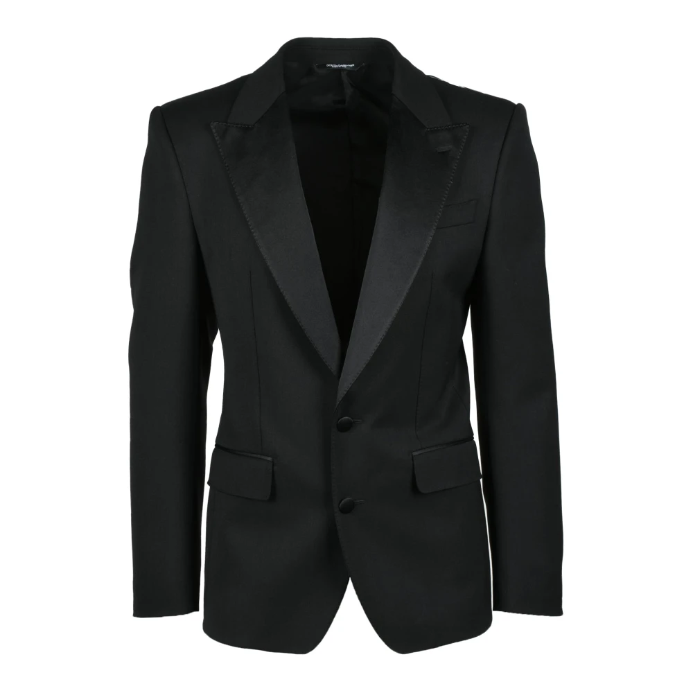 Dolce & Gabbana Jas Black Heren