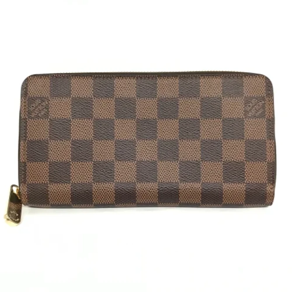Louis Vuitton Vintage Pre-owned Canvas wallets Brown Dames