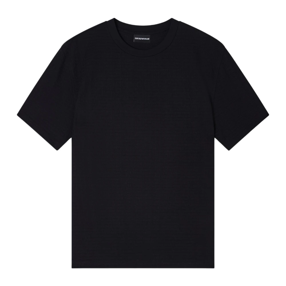 Emporio Armani Men's Black Short Sleeve T-Shirt - T-Shirts - L - Tops