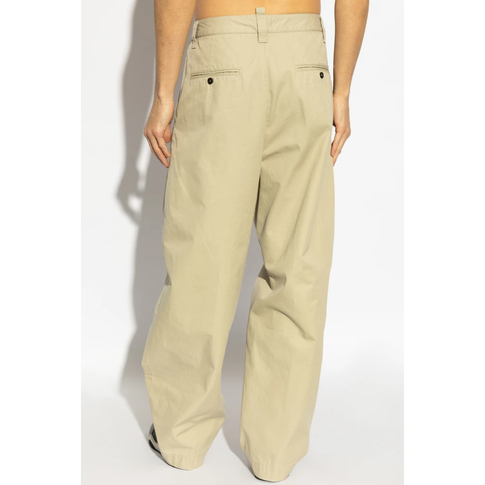 Dsquared2 Broek Easy Zoot Beige Heren