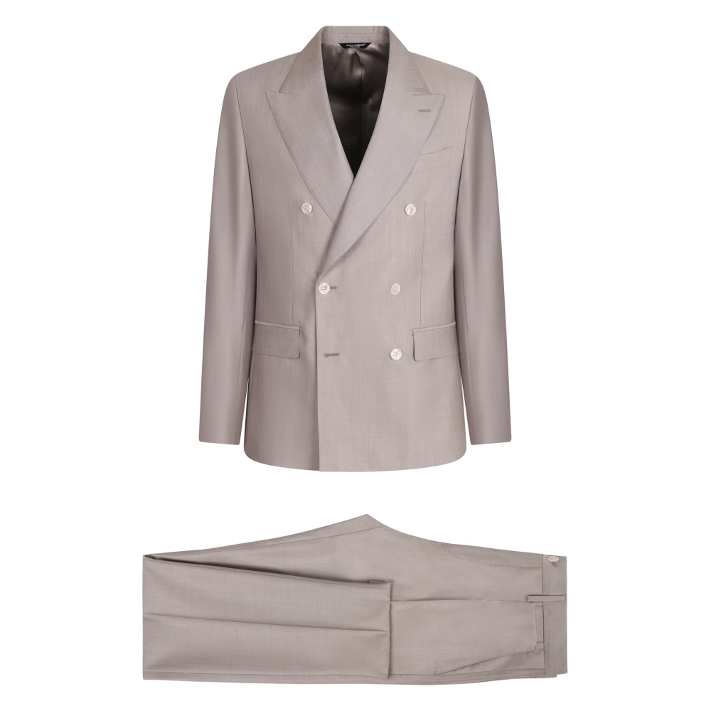 Dolce & Gabbana Uomo Grigio Abiti L, New,