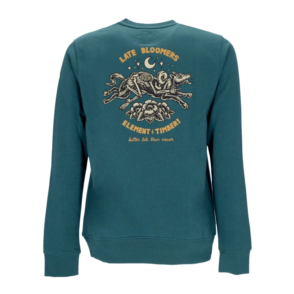 Element Timber Jasper Heren Crewneck Sweatshirt Green Heren