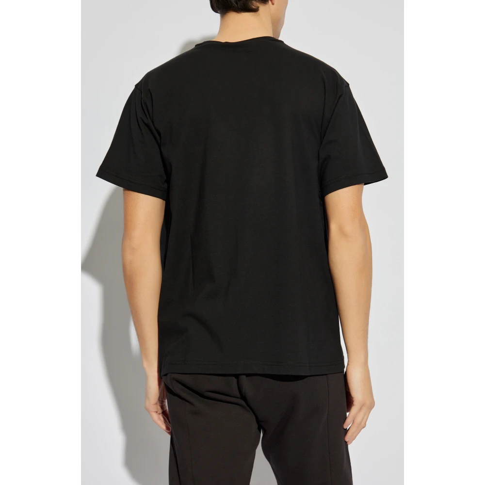 Versace Jeans Couture T-shirt met print Black Heren