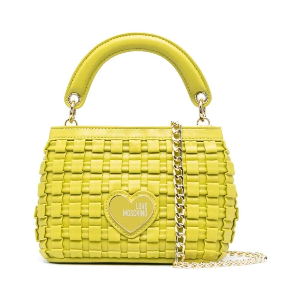 Love Moschino Shoulder Bags Yellow Dames