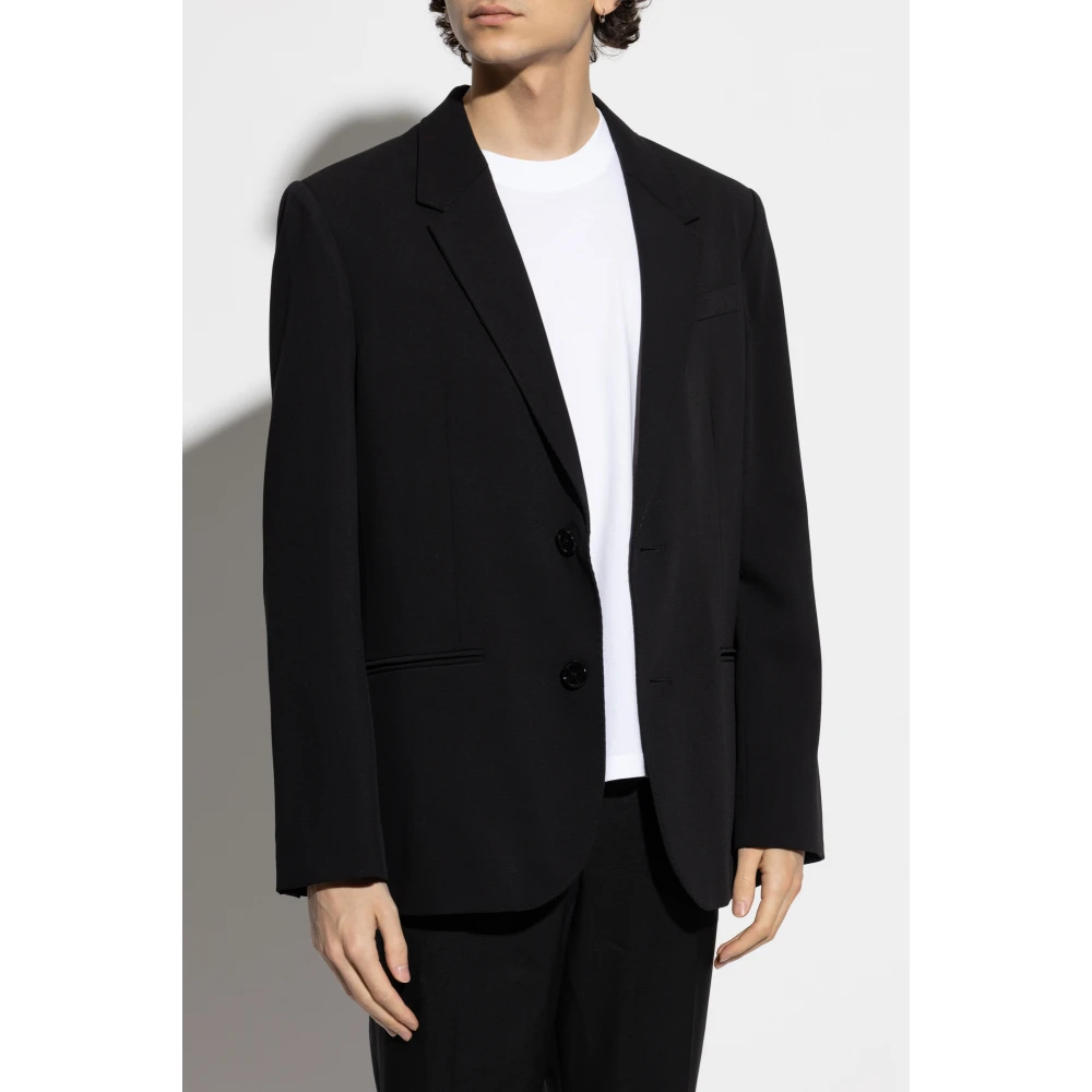 Ami Paris Wolen Blazer Black Heren
