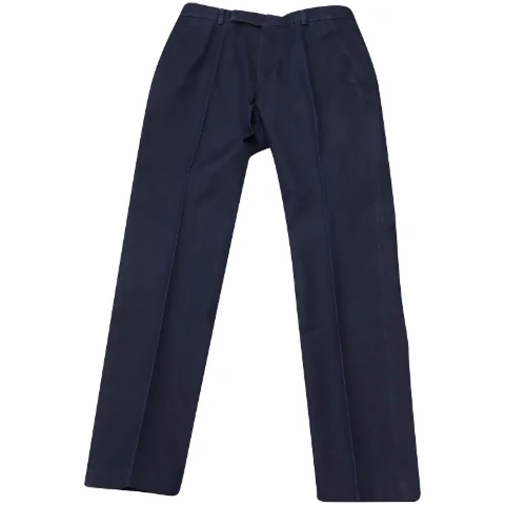 Tom Ford Pre-owned Cotton bottoms Blue Dames