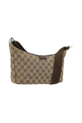 Pre-owned Vintage GG Canvas Shoulder Bag