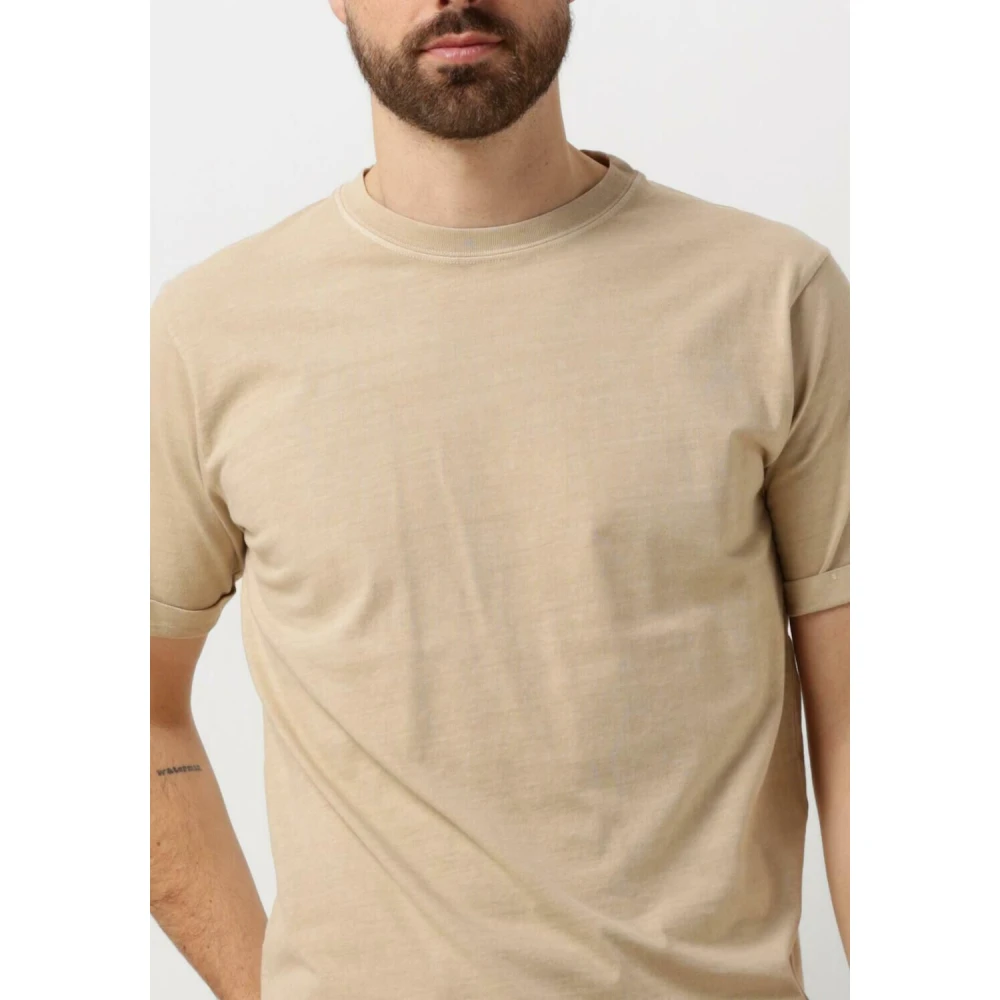 Dstrezzed Heren Polo & T-shirts Nick Tee Beige Heren