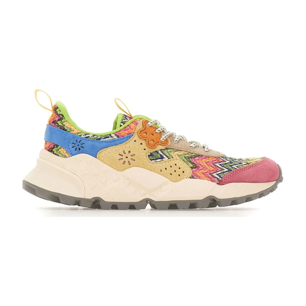 Flower Mountain Women's Multicolor Sneakers, 8 Uk, Kotetsu Trainers