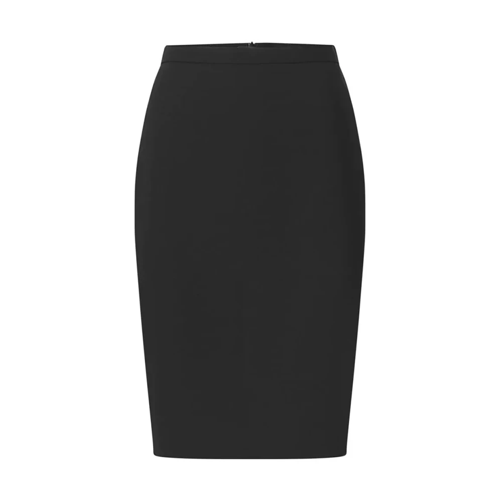 Windsor - Falda Lápiz Clásica Con Abertura Trasera - Skirts - Mujer - Negro - M