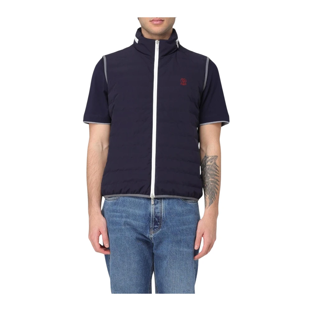 Jackets > Vests - - Brunello Cucinelli - Modalova