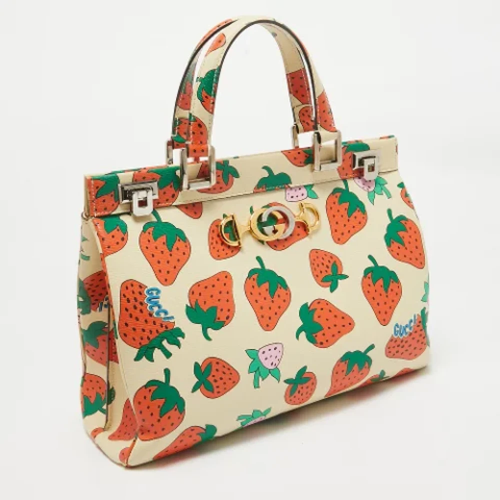 Gucci Vintage Pre-owned Leather totes Multicolor Dames