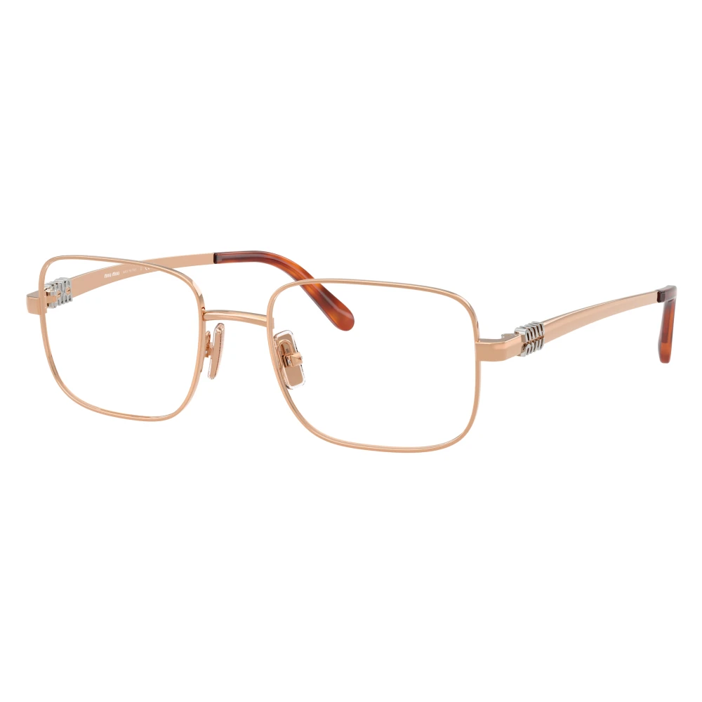 Miu Miu Unisex Yellow Glasses, 52 Mm, 0Mu 51Zv