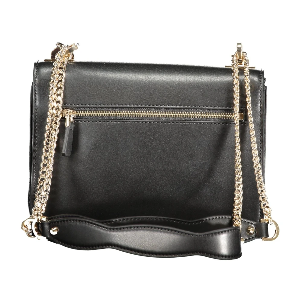 Guess Zwarte Dames Ketting Schoudertas Eliette Black Dames