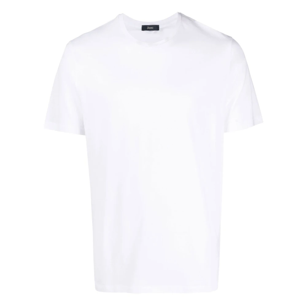 Herno - Tops > T-Shirts - White - Herno - Modalova