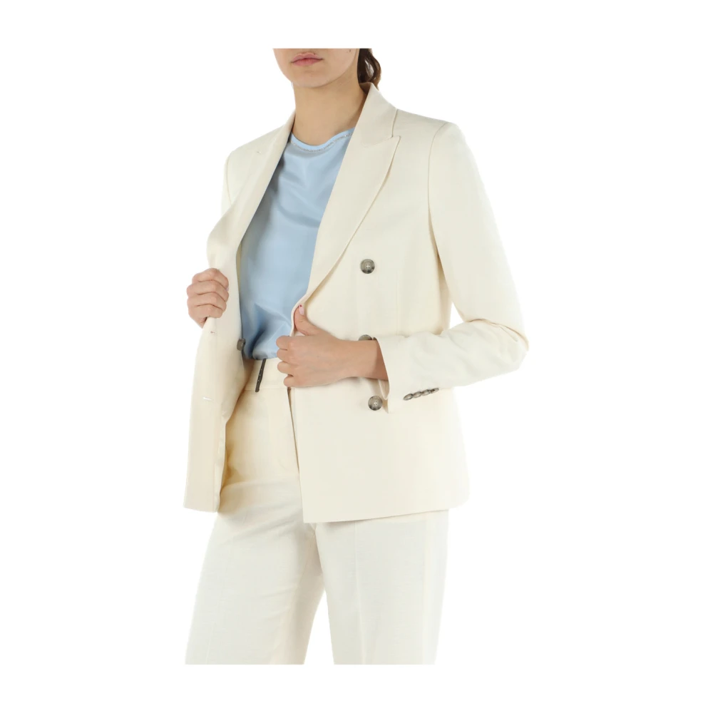 PESERICO Coats Beige Dames