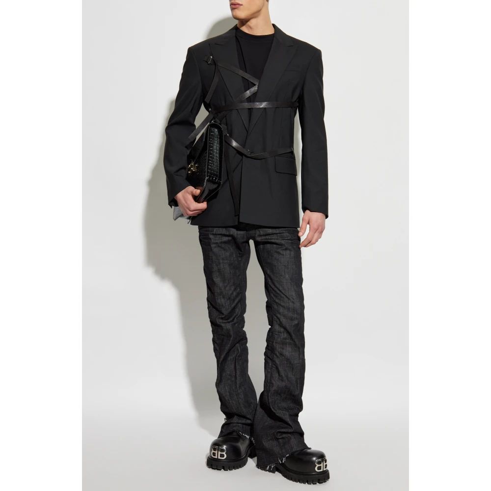 Dsquared2 Jeans met ritsen Black Heren